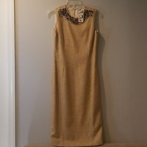 New With Tags*Carolina Herrera*Camel with embellis